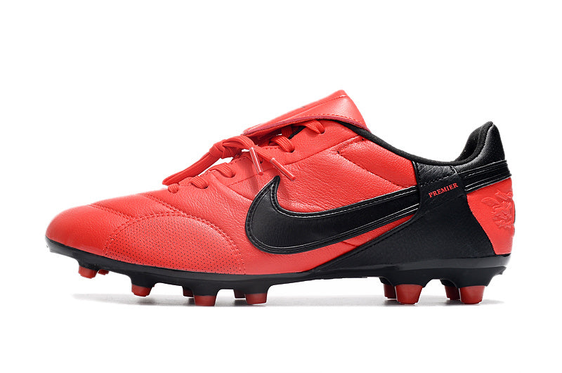 CHUTEIRA NIKE PREMIER III ELITE CAMPO - VERMELHA E PRETA