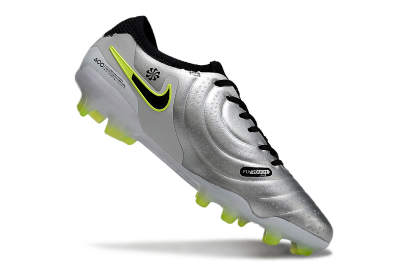 CHUTEIRA NIKE TIEMPO LEGEND 10 ELITE CAMPO - CINZA