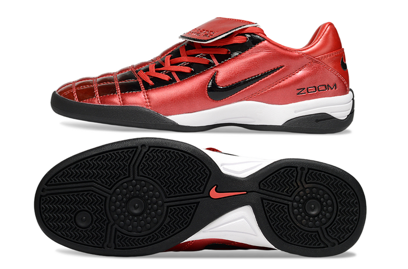 CHUTEIRA NIKE AIR ZOOM TOTAL 90 III FUTSAL - VERMELHA E PRETA
