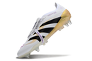 ADIDAS PREDATOR 25 FT ELITE TRAVA MISTA - BRANCA E DOURADA