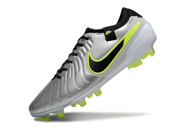 CHUTEIRA NIKE TIEMPO LEGEND 10 ELITE CAMPO - CINZA