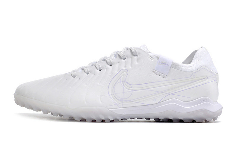 CHUTEIRA NIKE TIEMPO LEGEND 10 SOCIETY "WHITEOUT SPECIAL" - BRANCA