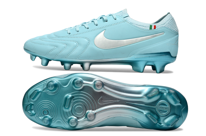 CHUTEIRA NIKE TIEMPO LEGEND 10 ELITE CAMPO "LUXE" - AZUL