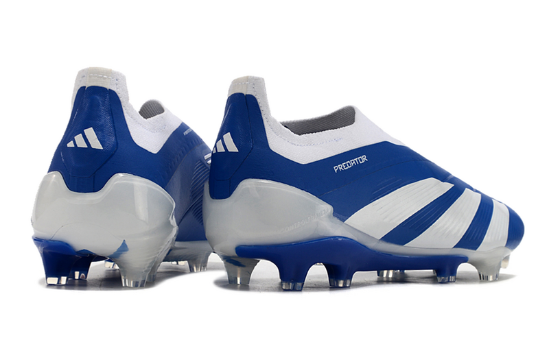 ADIDAS PREDATOR 24 LACELESS ELITE CAMPO - AZUL E BRANCA