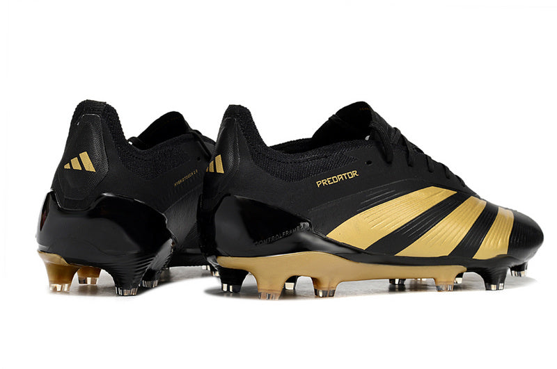 ADIDAS PREDATOR 24 ELITE CAMPO - PRETA E AMARELA