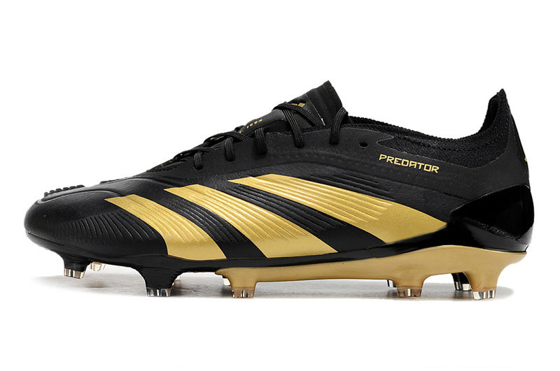 ADIDAS PREDATOR 24 ELITE CAMPO - PRETA E AMARELA