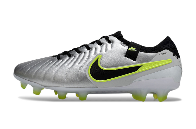 CHUTEIRA NIKE TIEMPO LEGEND 10 ELITE CAMPO - CINZA