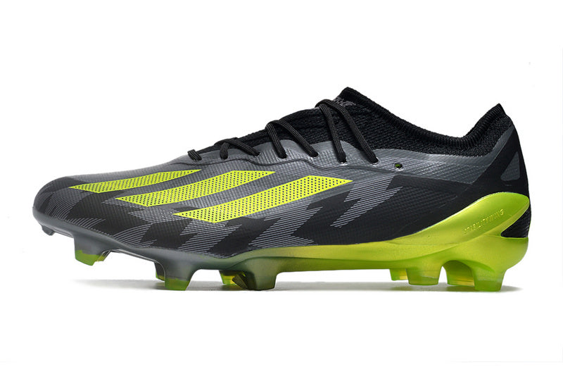 CHUTEIRA ADIDAS X CRAZYFAST.1 CAMPO "CRAZYCHARGED" - PRETA E VERDE
