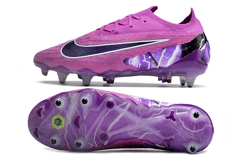 CHUTEIRA NIKE GX ELITE TRAVA MISTA FIXA - ROXA