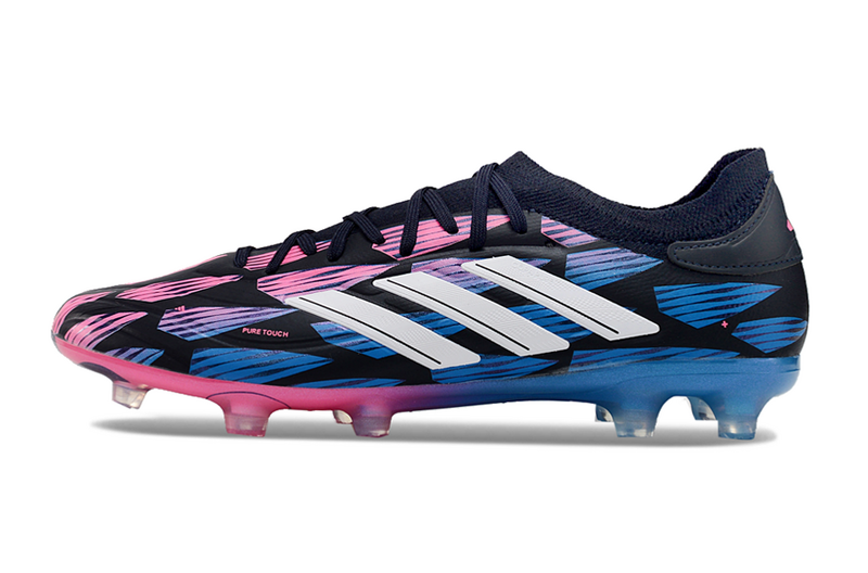 CHUTEIRA ADIDAS COPA PURE II CAMPO "RE-EMERGENCE" - AZUL E ROSA
