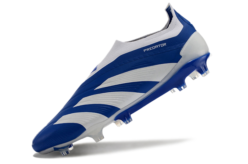 ADIDAS PREDATOR 24 LACELESS ELITE CAMPO - AZUL E BRANCA