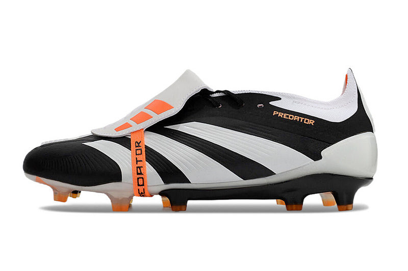 ADIDAS PREDATOR 24 FT ELITE CAMPO "STELLAR ICON" - PRETA E BRANCA