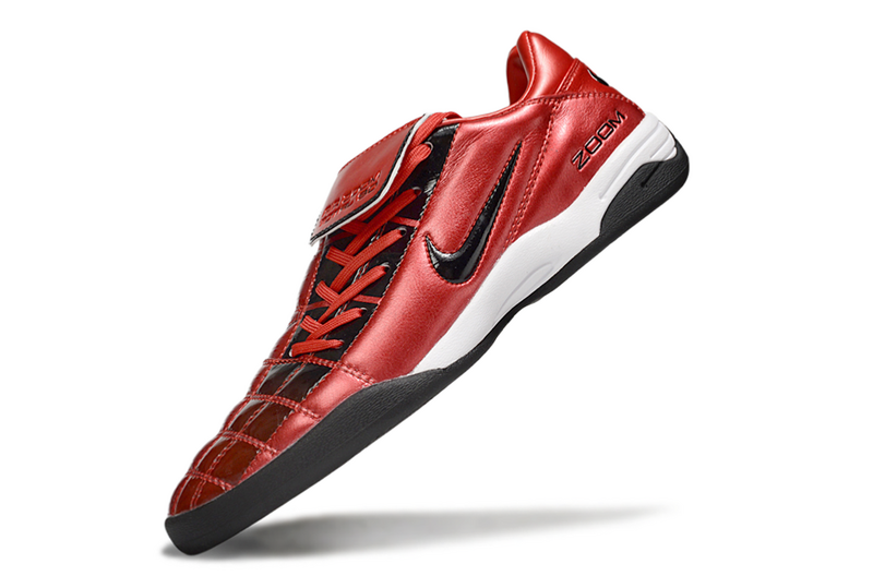 CHUTEIRA NIKE AIR ZOOM TOTAL 90 III FUTSAL - VERMELHA E PRETA