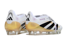 ADIDAS PREDATOR 25 FT ELITE TRAVA MISTA - BRANCA E DOURADA