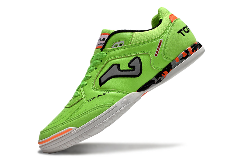 CHUTEIRA JOMA TOP FLEX FUTSAL - VERDE