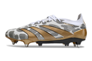 ADIDAS PREDATOR 24 ELITE TRAVA MISTA "GENERATION PRED 2.0" - BRANCFA E DOURADA