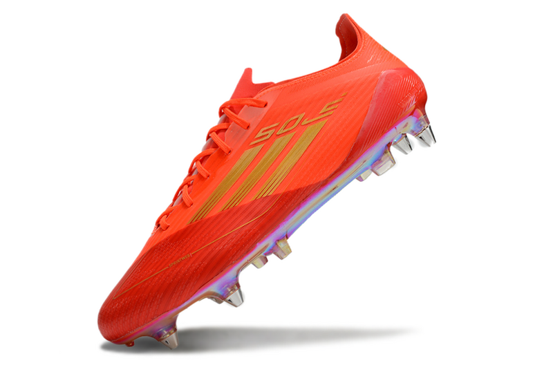 ADIDAS F50 ELITE TRAVA MISTA - LARANJA