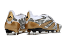 ADIDAS PREDATOR 24 FT ELITE TRAVA MISTA "GENERATION PRED 2.0" - BRANCA E DOURADA