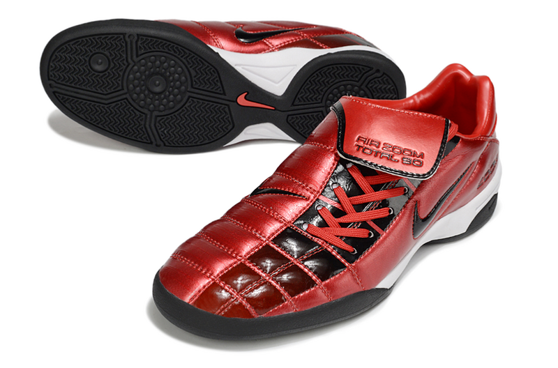 CHUTEIRA NIKE AIR ZOOM TOTAL 90 III FUTSAL - VERMELHA E PRETA