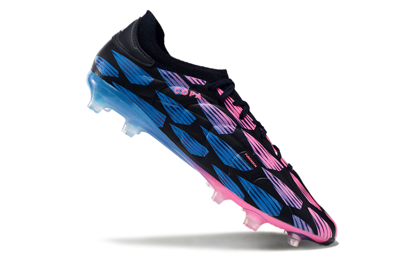 CHUTEIRA ADIDAS COPA PURE II CAMPO "RE-EMERGENCE" - AZUL E ROSA