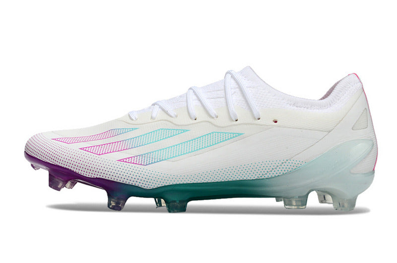 CHUTEIRA ADIDAS X CRAZYFAST.1 CAMPO - BRANCA E COLORIDA