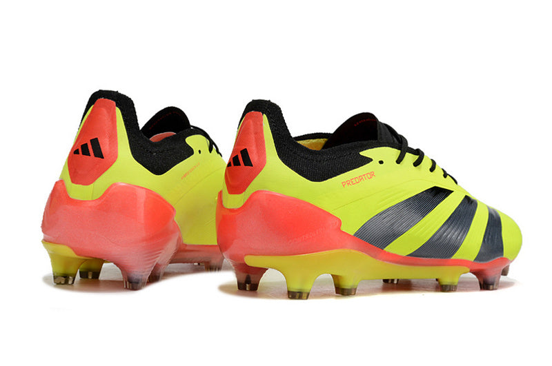ADIDAS PREDATOR 24 ELITE CAMPO "ENERGY CITRUS" - PRETA E AMARELA
