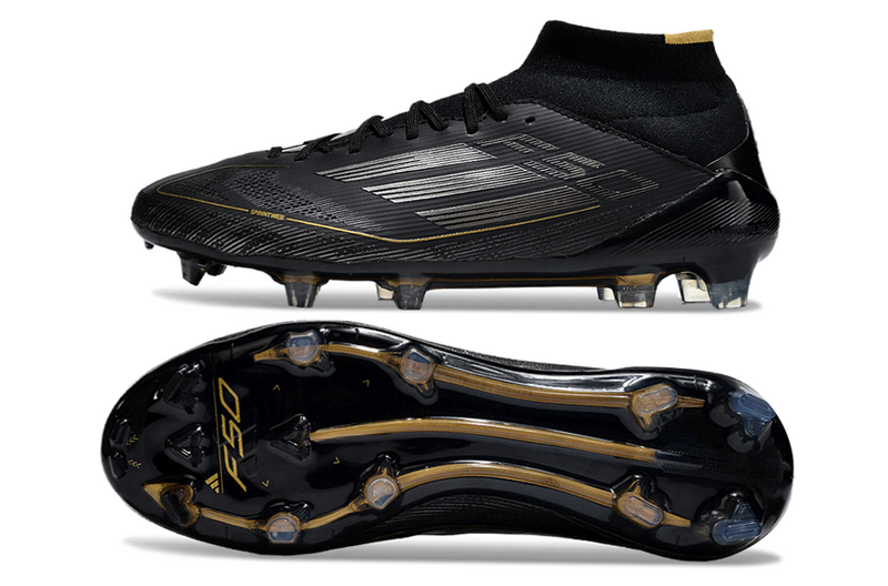 ADIDAS F50.1 MID ELITE CAMPO - PRETA