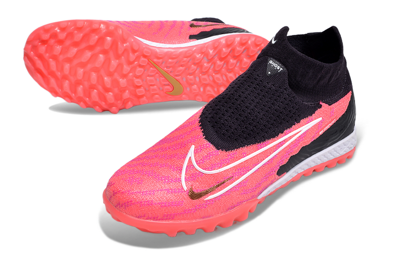 CHUTEIRA NIKE PHANTOM GX DYNAMIC FIT ELITE SOCIETY - ROSA E PRETA