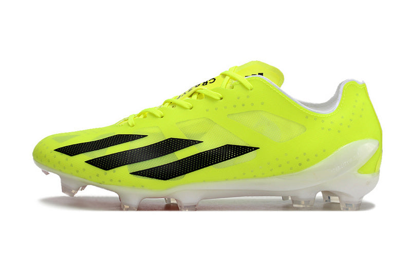 CHUTEIRA ADIDAS X CRAZYFAST+ CAMPO "SOLAR ENERGY" - AMARELO