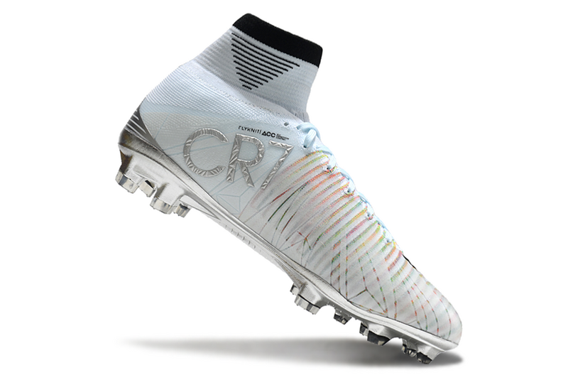 CHUTEIRA NIKE MERCURIAL SUPERFLY 5 ELITE CAMPO - BRANCA