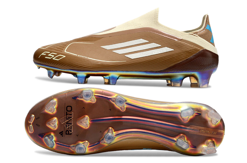 ADIDAS F50 LACELASS ELITE CAMPO - MARROM