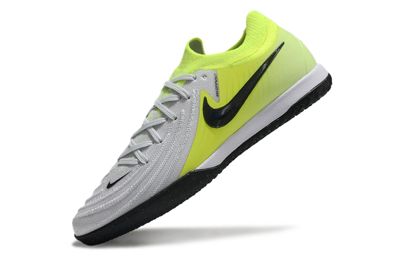 CHUTEIRA NIKE PHANTOM GX II ELITE FUTSAL "MAD VOLTAGE" - BRANCA E AMARELA