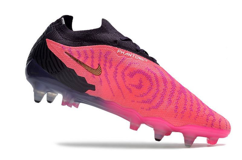 CHUTEIRA NIKE GX ELITE TRAVA MISTA FIXA - ROSA E PRETA