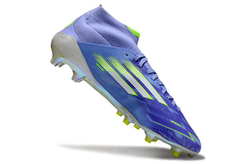 ADIDAS F50.1 MID ELITE CAMPO - ROXA E VERDE