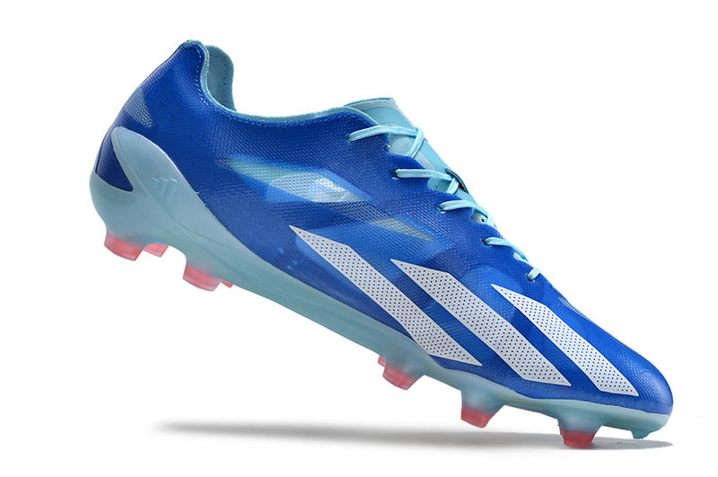CHUTEIRA ADIDAS X CRAZYFAST+ CAMPO "MARINE RUSH" - AZUL