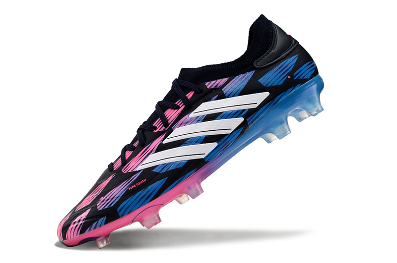 CHUTEIRA ADIDAS COPA PURE II CAMPO "RE-EMERGENCE" - AZUL E ROSA