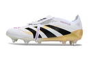 ADIDAS PREDATOR 25 FT ELITE TRAVA MISTA - BRANCA E DOURADA
