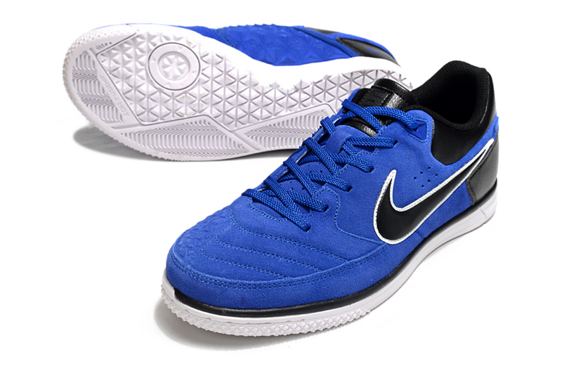 CHUTEIRA NIKE GATO FUTSAL - AZUL E PRETA