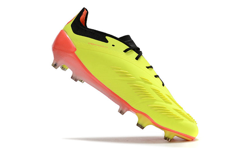 ADIDAS PREDATOR 24 ELITE CAMPO "ENERGY CITRUS" - PRETA E AMARELA