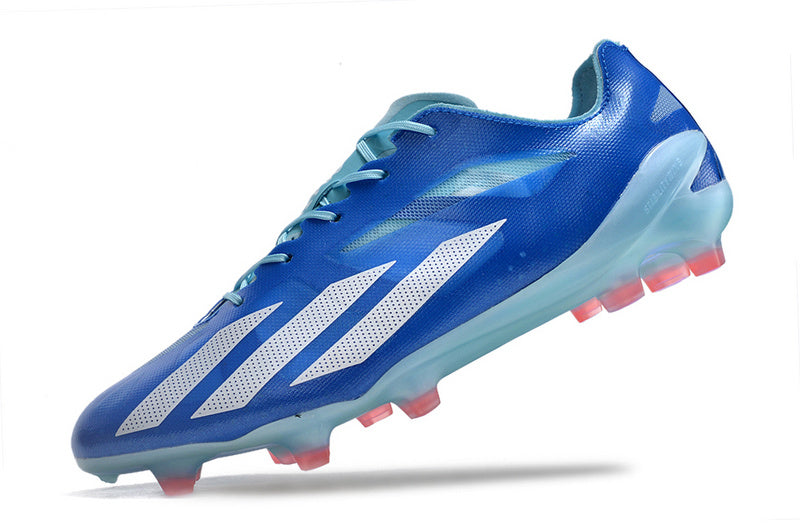 CHUTEIRA ADIDAS X CRAZYFAST+ CAMPO "MARINE RUSH" - AZUL