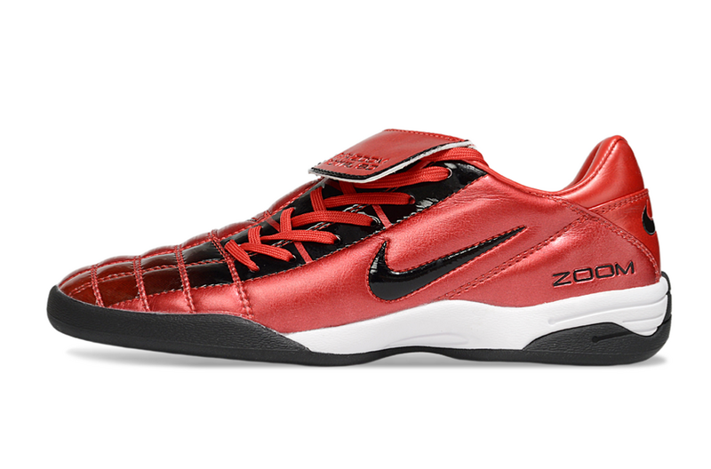 CHUTEIRA NIKE AIR ZOOM TOTAL 90 III FUTSAL - VERMELHA E PRETA