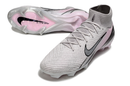 CHUTEIRA NIKE AIR ZOOM MERCURIAL SUPERFLY 10 ELITE CAMPO - CINZA E ROSA