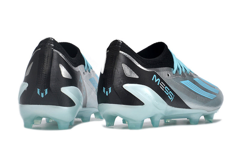 CHUTEIRA ADIDAS X CRAZYFAST.1 CAMPO "INFINITO" - CINZA E AZUL