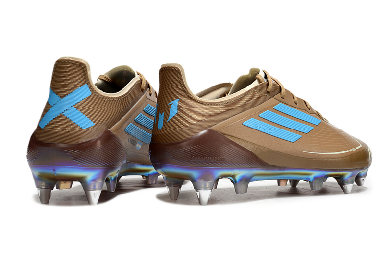 ADIDAS F50 ELITE TRAVA MISTA - DOURADA