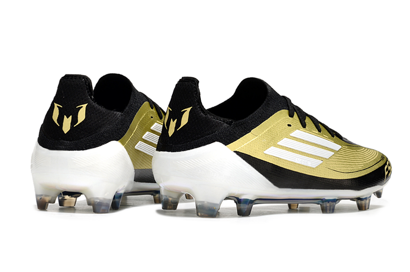 ADIDAS F50.1 ELITE CAMPO "TRIUNFO DOURADO" – PRETA E DOURADA