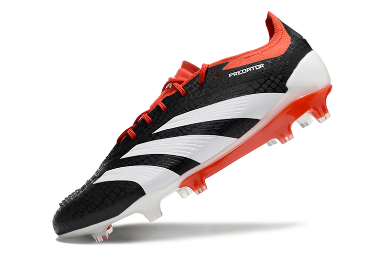 ADIDAS PREDATOR 24 ELITE CAMPO - LARANJA E PRETA