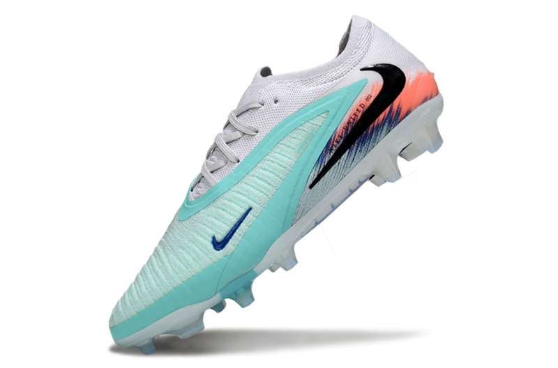 CHUTEIRA NIKE PHANTOM 6 ELITE CAMPO - AZUL E BRANCA