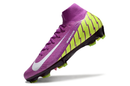 CHUTEIRA NIKE AIR ZOOM MERCURIAL SUPERFLY 10 ELITE CAMPO - ROXA E VERDE