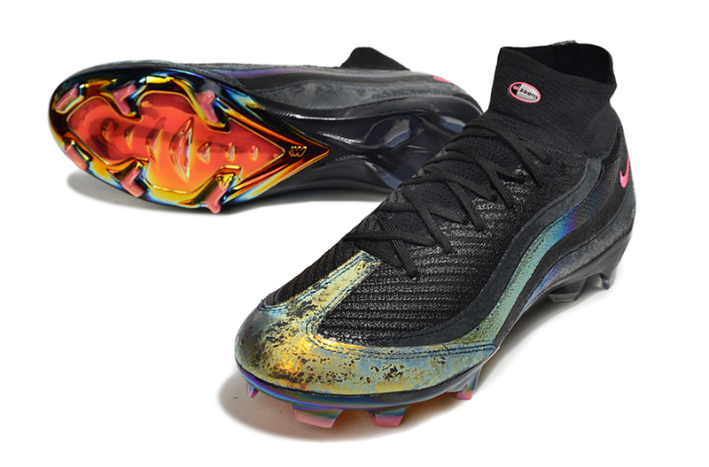 CHUTEIRA NIKE AIR ZOOM MERCURIAL SUPERFLY 10 ELITE CAMPO "AIR MAX 95" - PRETA