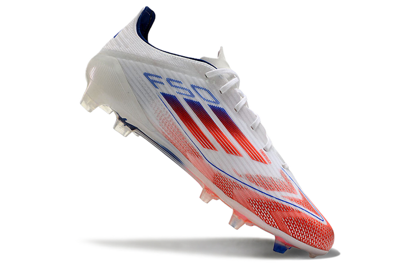 CHUTEIRA ADIDAS F50 ELITE CAMPO "ADVANCEMENT" - BRANCA E COLORIDA